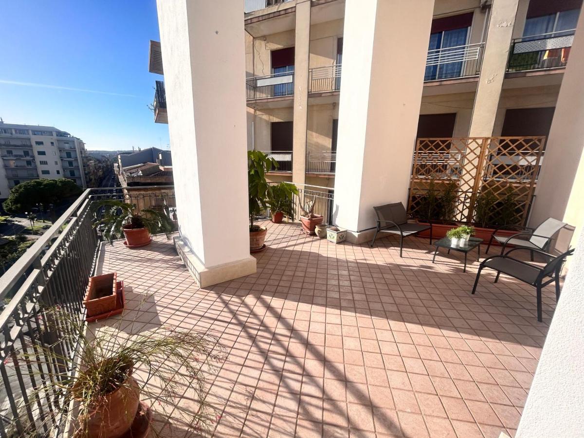 カターニアCasa Terrazza Del Soleアパートメント エクステリア 写真